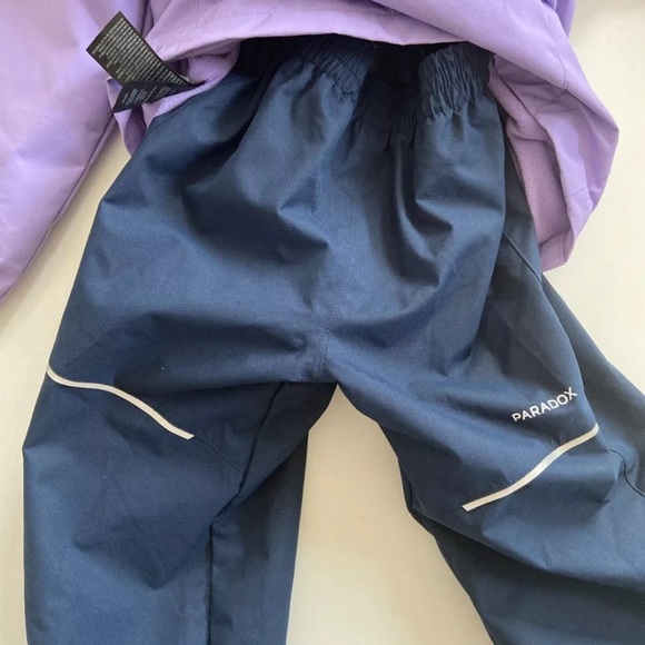 Girls Paradox Water and Wind Resistant Lilac Purple Jacket Size Small - Picture 2 of 5